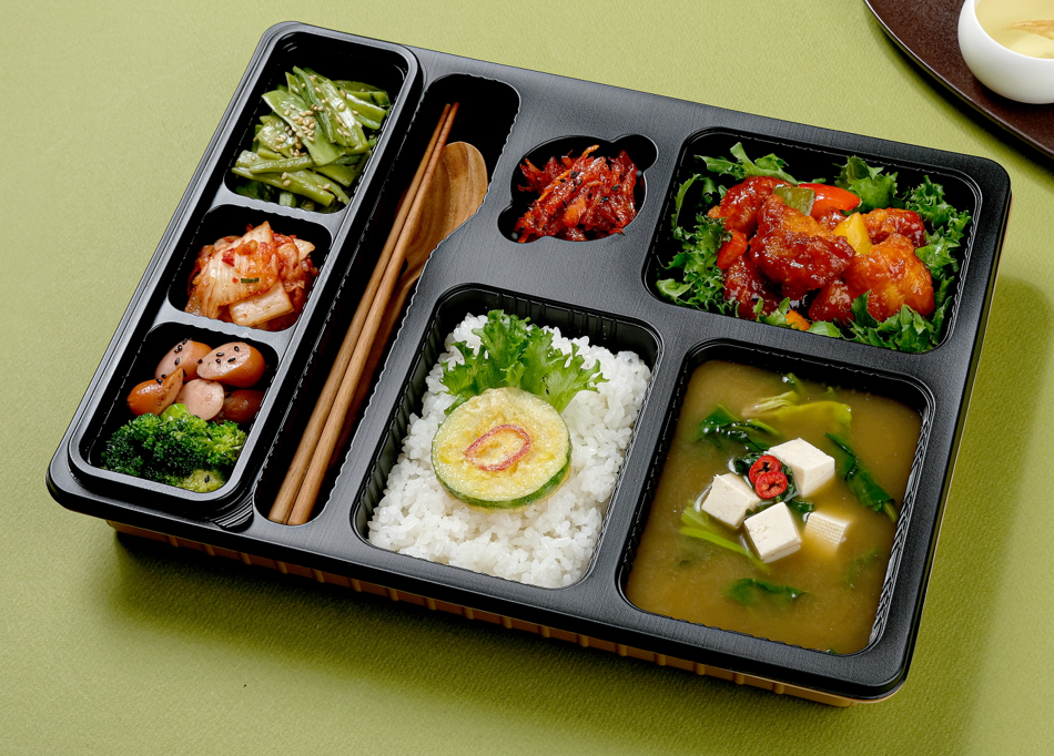 호반 칠리치킨 정식 (보온+보냉 도시락) / 수거 포함