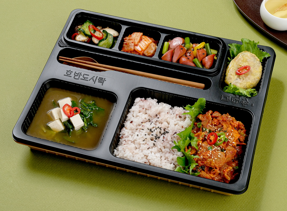 호반 제육덮밥 (보온+보냉 도시락) / 수거 포함